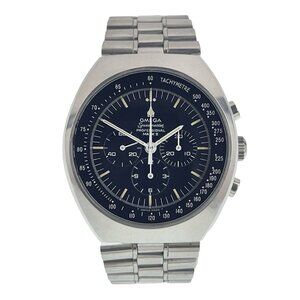Omega Speedmaster Mark II Steel Black Dial 42mm Manual Wind Mens Watch 145.014